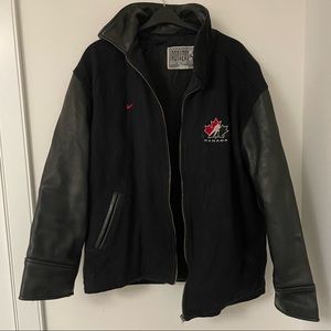 VINTAGE🌿 Nike-Canada Hockey Varsity Jacket